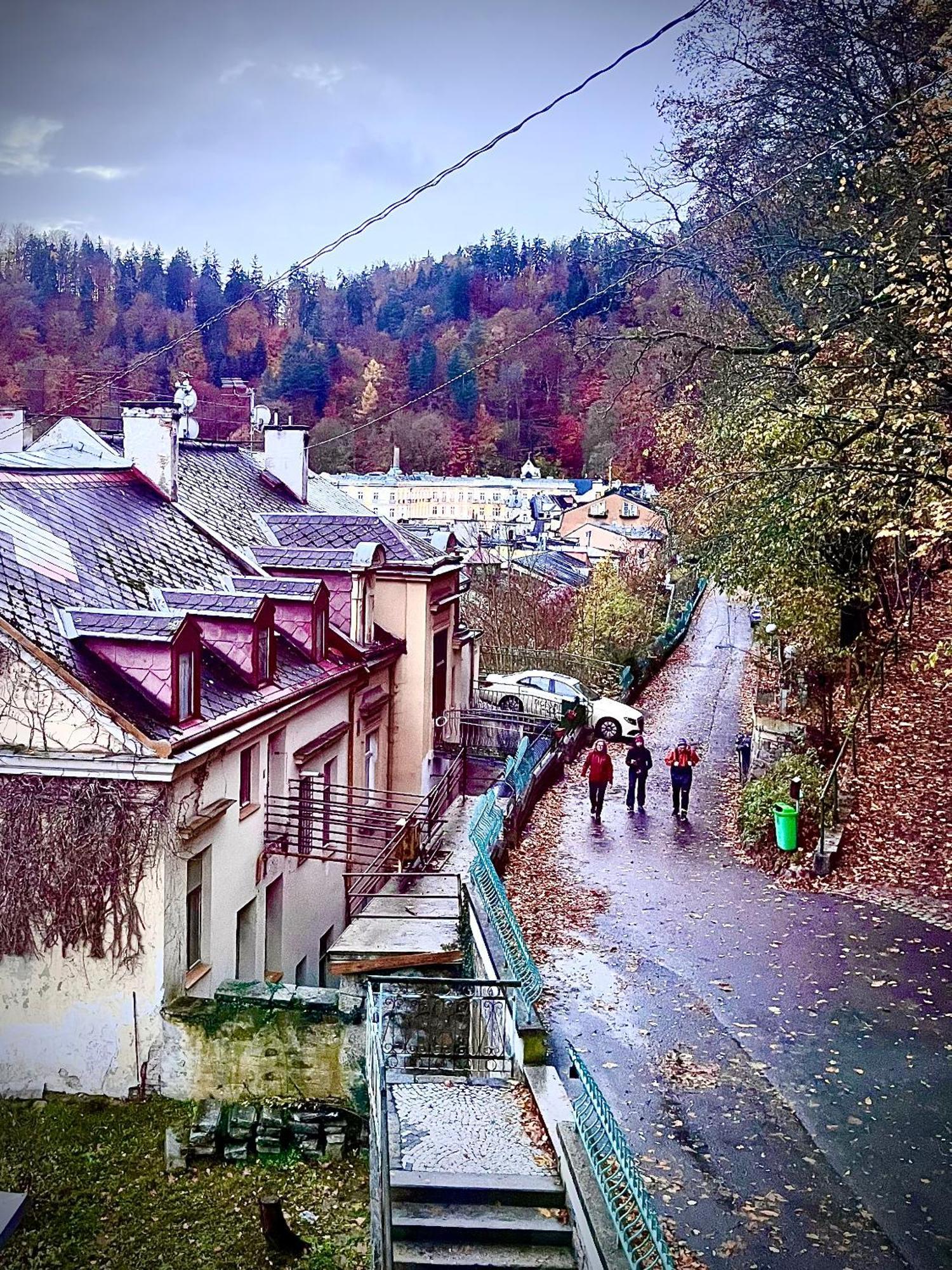 Bohemian City - Amazing View, Garage การ์โลวีวารี ภายนอก รูปภาพ